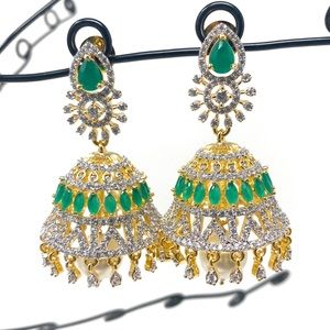 Indian Jhumkay Multi earrings